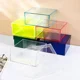thumbnail image 2 of Caja de regalo acrílica transparente, caja de dulces colorida, bolsa de regalo, cubierta de cielo tierra, caja de almacenamiento a prueba de polvo, caja de exhibición para Gi hecho a mano, 2 of 5