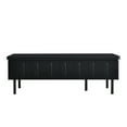 thumbnail image 6 of Tcbosik Lift Top Coffee Table with Storage, 43.3" Center Table with Foldable Tabletop, Hidden Compartment and 2 Drawers for Living Room, Space Saving, Black, 6 of 10