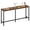 Brown, variant on BORGEBY 71” Bar Table, Pub Table with Adjustable Foot Pads, Counter Height Dining Table for Bar, Pub, Kitchen, Dining Room, Coffee Shop（Black）
