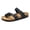 Blue, variant on Sandals Women Summer Casual Comfortable, Slide Flip Flops Slip Ons With Unslip Rubber Outsole And Suede Upper, 8