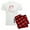 With Red Plaid Pant, variant on CafePress - Axolotl Men's Light Pajamas - Men's Light Loose Fit Cotton Pajama Set