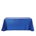thumbnail image 2 of Balsa Circle 90" x 132" Sequin Rectangular Tablecloth Royal Blue, 2 of 8