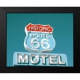 thumbnail image 2 of Delimont, Danita 24x20 Black Modern Framed Museum Art Print Titled - Retro Route 66, 2 of 5