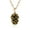 Bronze, variant on Vintage Women Pine Cone Shape Pendant Thin Chain Necklace