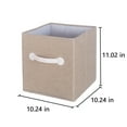 thumbnail image 3 of Zmeidao Clearance Storage Cubes,Foldable Fabric Bins Multi-Color Organizers Decorative Organizing Baskets For Shelves For Closet, Utility Room, Storage Room, 3 of 7