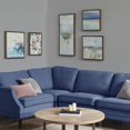 thumbnail image 4 of Madison Park Contemporary Canvas Art Prints 5 Piece Set – Blue Abstract Framed Wall Art, 4 of 5