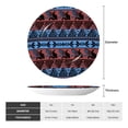 thumbnail image 2 of Daiia Vintage Corn Pattern in Red Blue Printed Pattern Ceramic Plate Dinner Plates Bone China Decorative Plates with Display Stand Art Ceramic Ornaments for Wall Hanging Decoration-10in, 2 of 6