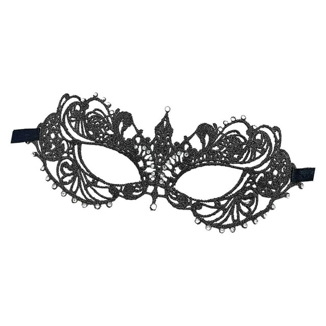 Máscara de encaje Máscara de ojo de encaje Máscara de media cara elegante, máscara de mujer Máscara de para disfraces, cosplay, club nocturn Correa de . Fernando Accesorios de mascarada