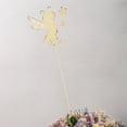 thumbnail image 1 of Metal Bee Holding A Flower Lawn Stake, 1 of 3