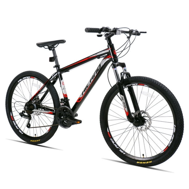 Mountain Bike, Multi-Spokes,Shimano 21 Speeds Drivetrain,Aluminum Frame 26 Wheels, MTB Bicycle, Black - Walmart.com