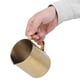 thumbnail image 1 of Taza para espumar leche de café de acero inoxidable Jarra para espumar leche con escala con mango ergonómico para café en casa(Golden, 600ML (with scale)) Ecomeon  no, 1 of 6