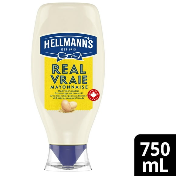 Hellmann's Real Mayonnaise, 750 mL Mayonnaise