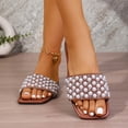 thumbnail image 6 of Roncen Sandals Women Flat Sandals Comfortable Womens Slide Sandals Fashion Flat Sandals for Women 2026 Summer, 6 of 9