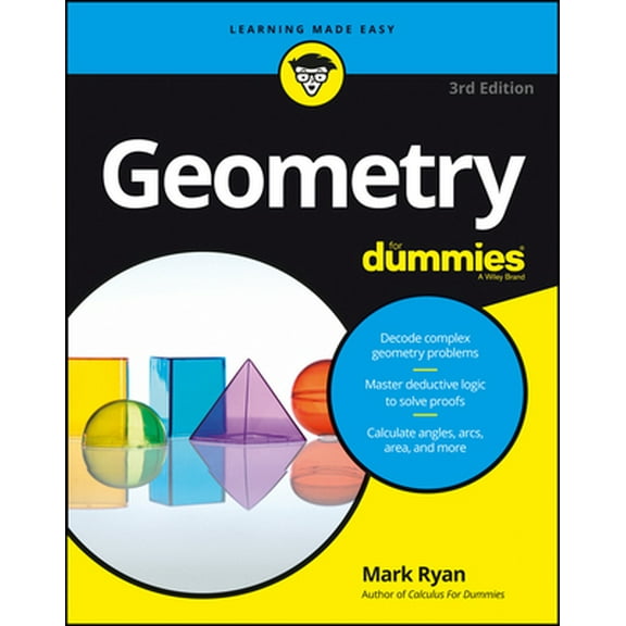 Pre-Owned Geometry for Dummies (Paperback) 1119181550 9781119181552