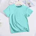 thumbnail image 2 of Tank Top Set for Girls, Solid Color Bubble Ruffle Trim Round Neck and Shorts 2-Piece Summer Casual Outfit for Kids, 2 of 5