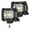White - 2 Pieces, variant on From China LED Light Pods, AAIWA 4 Inch 120W LED Light Bar 12000LM Spot Flood Combo Off Road Light Triple Row LED Work Light Driving Fog Light for Pickup Truck ATV UTV SUV Boat Light 2PCS