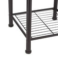thumbnail image 4 of Organize It All il Rubbed Bronze Finish 3 Tier Free Standing Sturdy Bathroom Storage Tower, 4 of 5