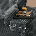 thumbnail image 5 of 108” Modern L-Shaped Sofa for Living Room, Modular Sectional Sofa with Deep Seat, Oversized 3-Seater Couch with L-Shaped Chaise, No Assembly Required (Left-Facing Chaise, Dark Grey), 5 of 7