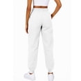 thumbnail image 5 of Sweatpants for Women Baggy Comfy Joggers with Zipper Pockets Y2k Stretch Drawstring High Waisted Lounge Pants, 5 of 7