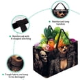 thumbnail image 3 of Dark Punk Large Foldable Oxford Cloth Laundry Basket Beach Bag Shopping Basket Grocery Bags, 3 of 7