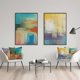 thumbnail image 3 of Set of 4 Cushion Covers 45x45cm, Modern Fashion Decorative Cotton and Linen Sofa Pillow Case for Sofa Bed Bedroom Chair Garden, 3 of 5