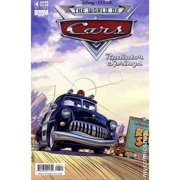 Cars: Radiator Springs #4B VF ; Boom! Comic Book
