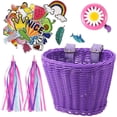 thumbnail image 1 of Multipurpose Basket For Kids' Vehicles, Suitable For 12-16 Inch Bikes, Tricycles, And Scooters, Weather Resistant And Easy To Clean, 1 of 5