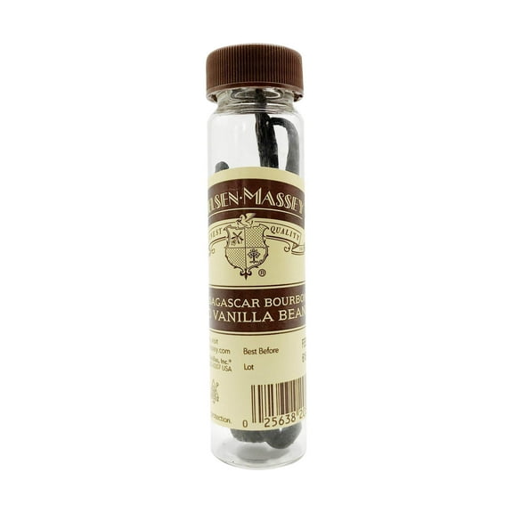 Nielsen-Massey Madagascar Bourbon Vanilla Beans for Baking and Cooking, 2-Bean Vial
