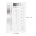 thumbnail image 2 of ETEREAUTY Clear Visibility Film Ruler for Accurate Crack and Scratch Measurement High Precision Tool, 2 of 7