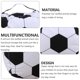 thumbnail image 4 of Bolsa de almacenamiento creativa con diseño de pelota de fútbol para guardar peluches, 4 of 7