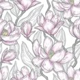 thumbnail image 3 of Pink Flowers Wallpaper Peel-and-Stick - 25"W x 125"H, 3 of 3