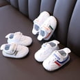 thumbnail image 5 of B91xZ Essentiels pour Bébé Chaussures Légères Décontractées Espadrilles à Sangle Réglable Classiques, Or 5.5, 5 of 5