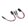 thumbnail image 4 of Luz LED modificada para Axial Scx24, escala 1/24, 1/18, modelos de coches con Control remoto, luz blanca, 2 uds., 4 of 8