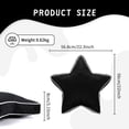thumbnail image 2 of Onechionede Star Pillow - Decorative Throw Pillows Floor Cushion Accent Pillow for Sofa Bed Couch Bedroom Black, 2 of 7