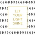thumbnail image 2 of Brown, Victoria 26x26 White Modern Wood Framed Museum Art Print Titled - Light Shine, 2 of 4