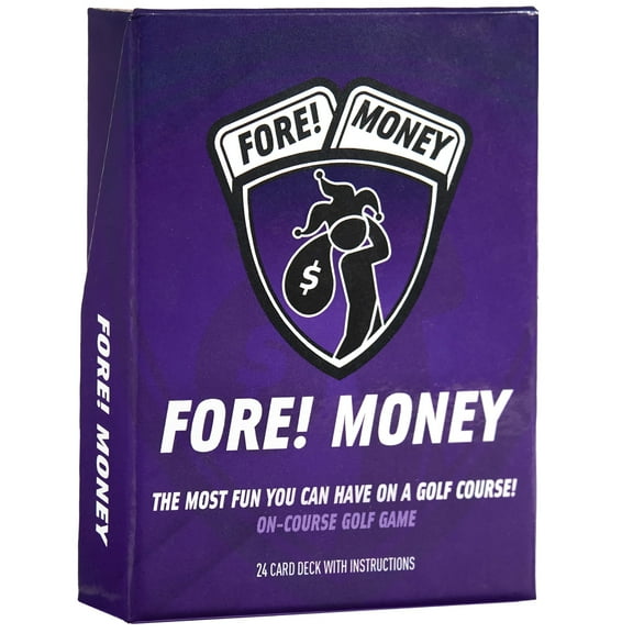 Fore! Cards: Money | On-Course Golf Game | Integrate Wagering Into Your Next Round In A Fun Way | Cards Make Every Hole a Different Game