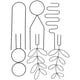thumbnail image 1 of 6pcs Plant Climbing Trellis Garden Poles Set, 1 of 5