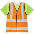 thumbnail image 1 of Halloween Road Worker Construction Vest Costume All Over Youth T Shirt, 1 of 2