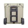 thumbnail image 4 of Camp-Zero 50 - 52 Qt. Premium Chest Cooler with Easy-Roll Wheels Beige, 4 of 9
