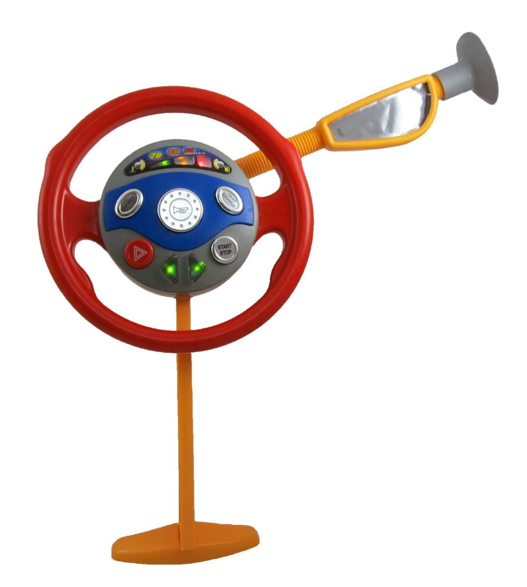 Cell Phone & Car Keys Set with Lights & Sound Developmental Toy Steering Wheel 