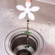 thumbnail image 3 of Ounissouiy Herramienta para quitar zuecos de pelo, práctica y práctica, de plástico, duradera, para limpieza de drenaje de ducha, 2 uds. Juegos de accesorios de baño, 3 of 6
