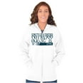 thumbnail image 3 of United States Navy Anchor Logo 1775 Unisex Plus Size Zip Hoodie Brisco Brands 2X, 3 of 5