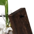 thumbnail image 5 of Hydroponic Vase Simple Decorative Glass Flower Vase Plant Terrarium with Wooden Stand, 5 of 5