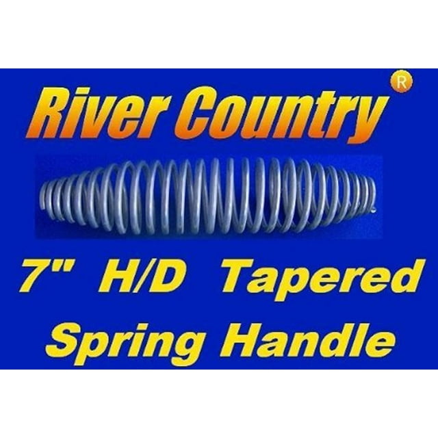 River Country Heavy Duty 7 Spring Handle for BBQ Grills Smokers Wood Stoves