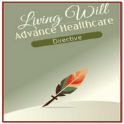 Living Will Advance Healthcare Directive 8.5 x11
