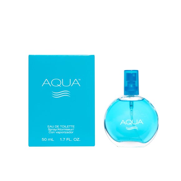 PB ParfumsBelcam Aqua Eau de Toilette Vaporisateur pour Femmes, Parfum d’Agrumes Frais et Lumineux, 50 ml