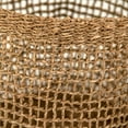 thumbnail image 2 of Zentique ZENWS-B17 M Hand Woven Cylindrical Seagrass Basket with Handles, Medium, 2 of 3