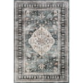 thumbnail image 4 of nuLOOM Davi Faded SplashGuard Machine Washable Area Rug, 5' x 8', Davi Green, 4 of 11