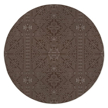 Sultanate Chocolate Area Rug by Kavka Designs