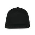 thumbnail image 2 of Outdoor Cap OC106 Structured 7-Panel Cap-Black/Black, 2 of 8